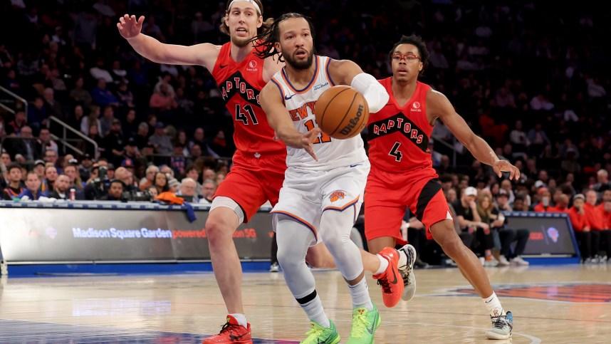 NBA: Toronto Raptors at New York Knicks