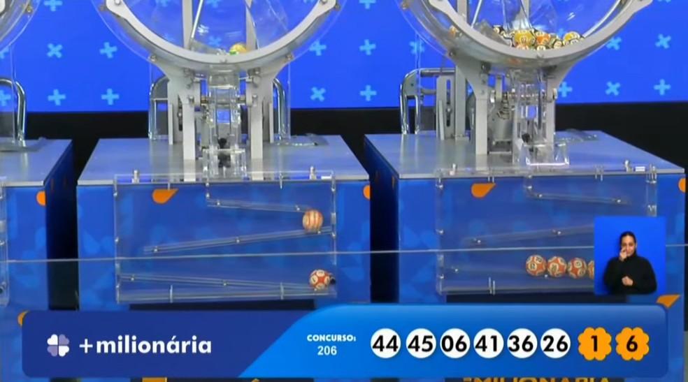 +Milionária, concurso 206