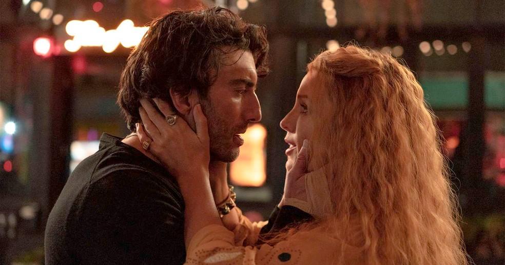 Justin Baldoni e Blake Lively em 'É Assim Que Acaba'