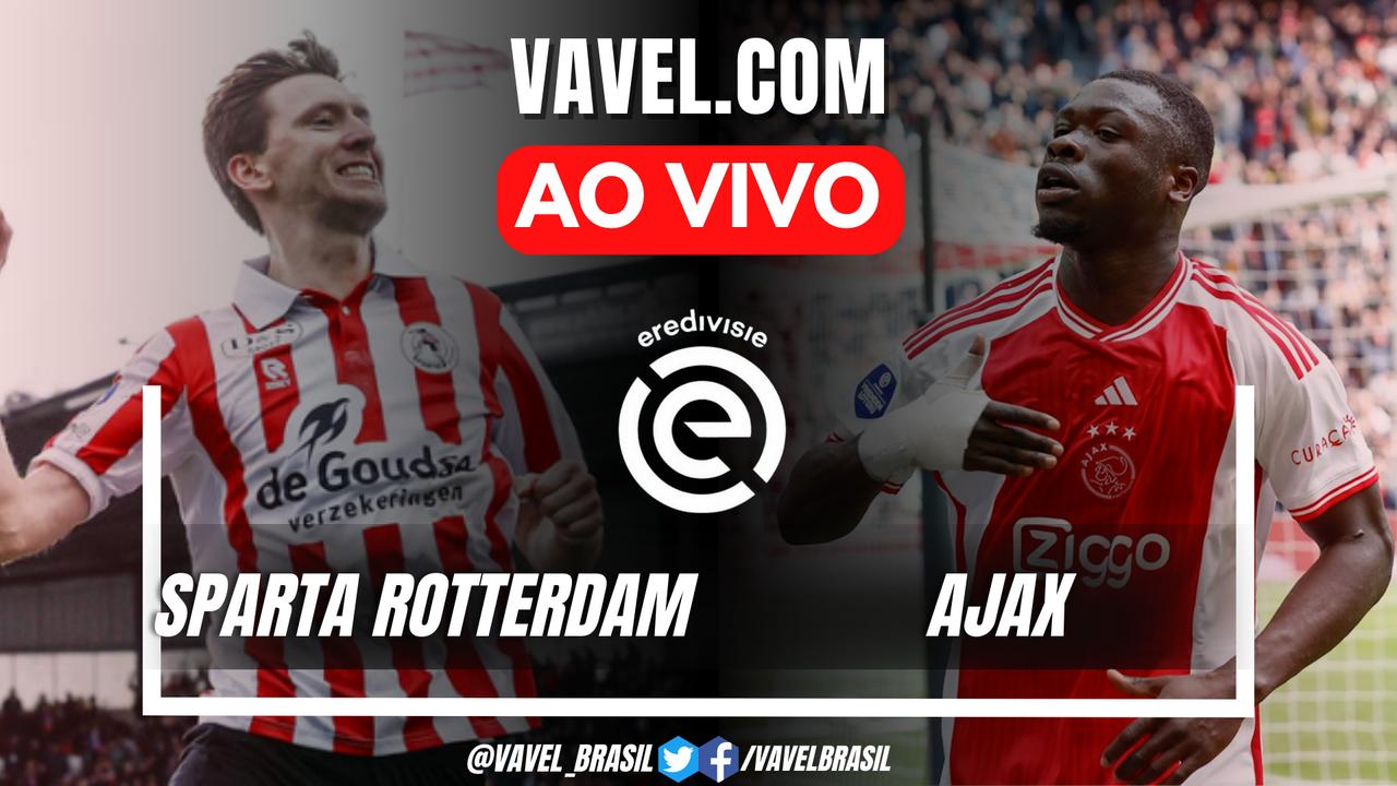 Sparta Rotterdam x Ajax AO VIVO hoje na Eredivisie (0-0)