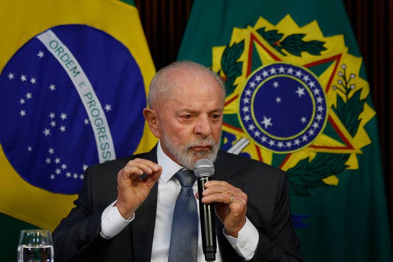 O presidente Lula em 2024