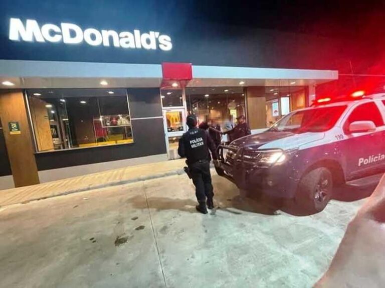 Homem causa confusão no McDonald’s em Três Lagoas após fechamento da loja