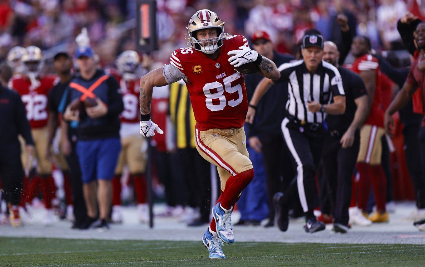 Os 49ers enfrentarão os Rams na noite de quinta-feira.