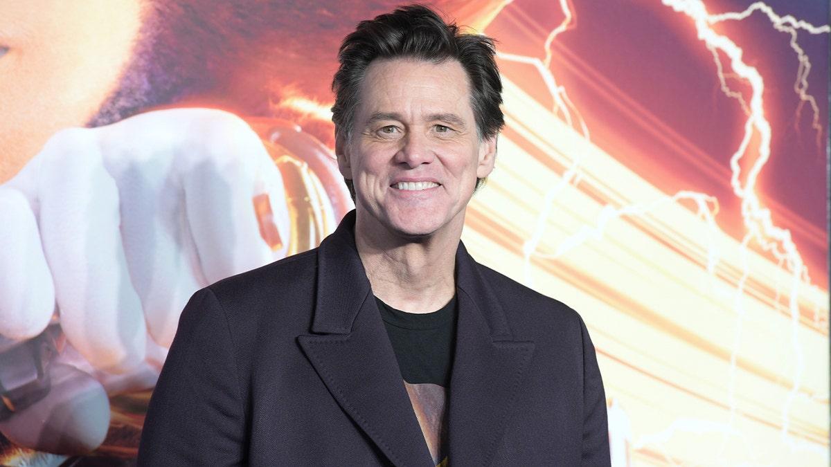 Jim Carrey Sonic the Hedgehog 3 premiere