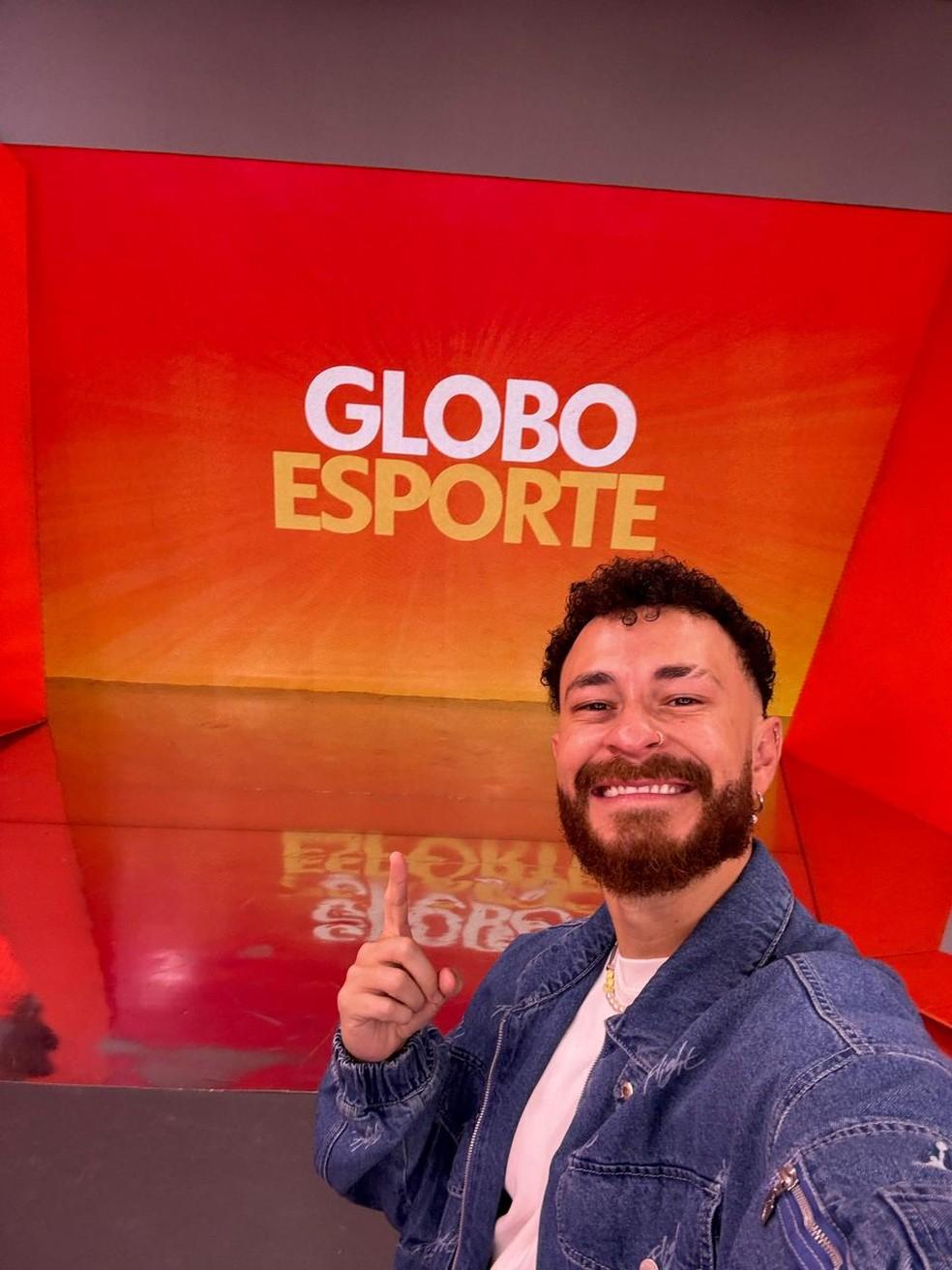 Fred Bruno, novo apresentador do Globo Esporte em São Paulo