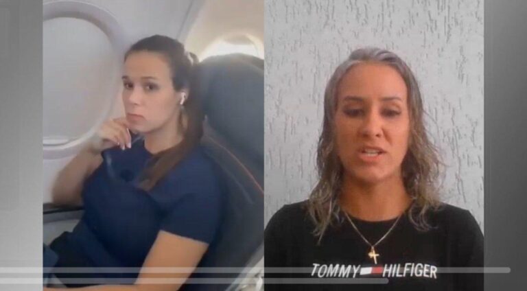 Confusão em Avião: Mulher Esclarece Situação Após Vídeo Viralizar