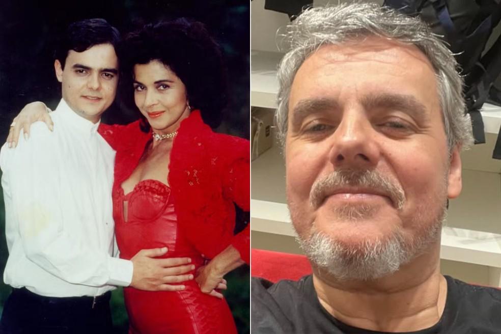 Cássio Gabus Mendes em Tieta (1989) e atualmente