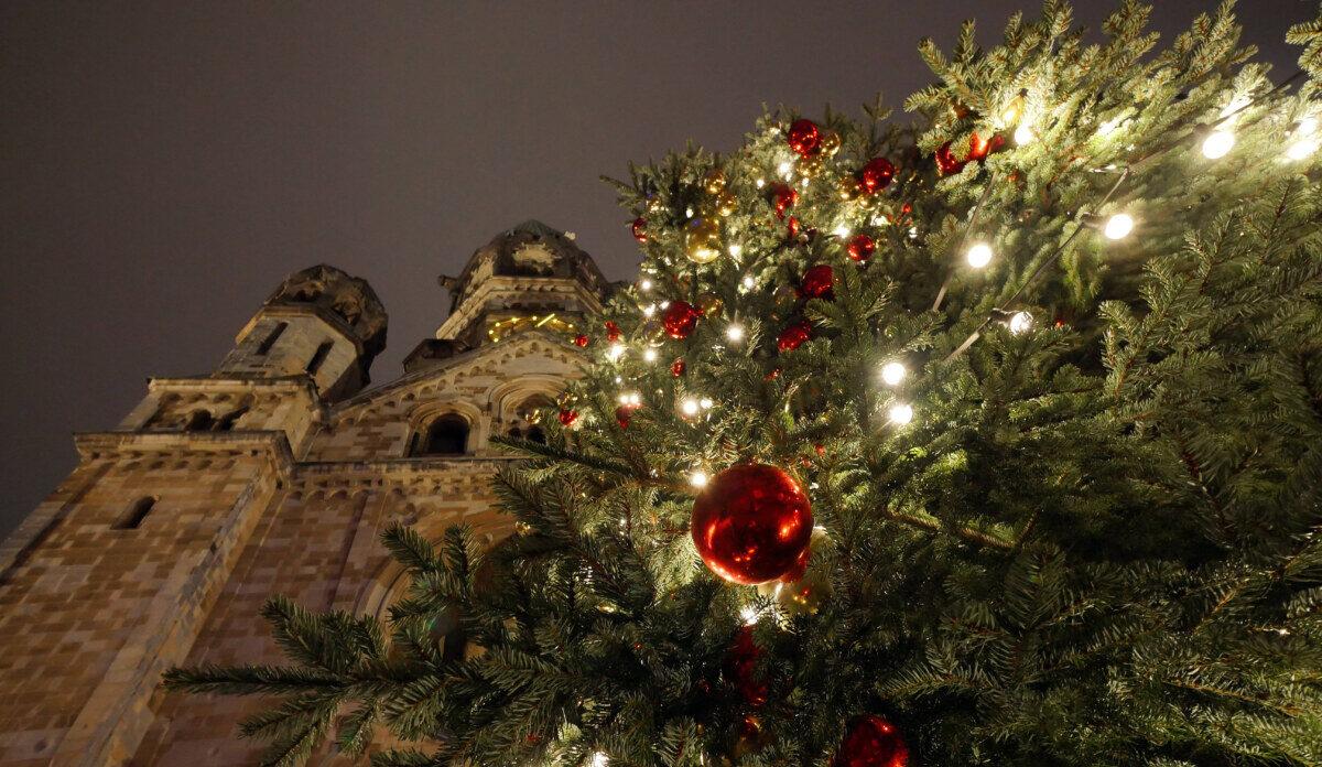 Árvore de Natal na Gedächtniskirche