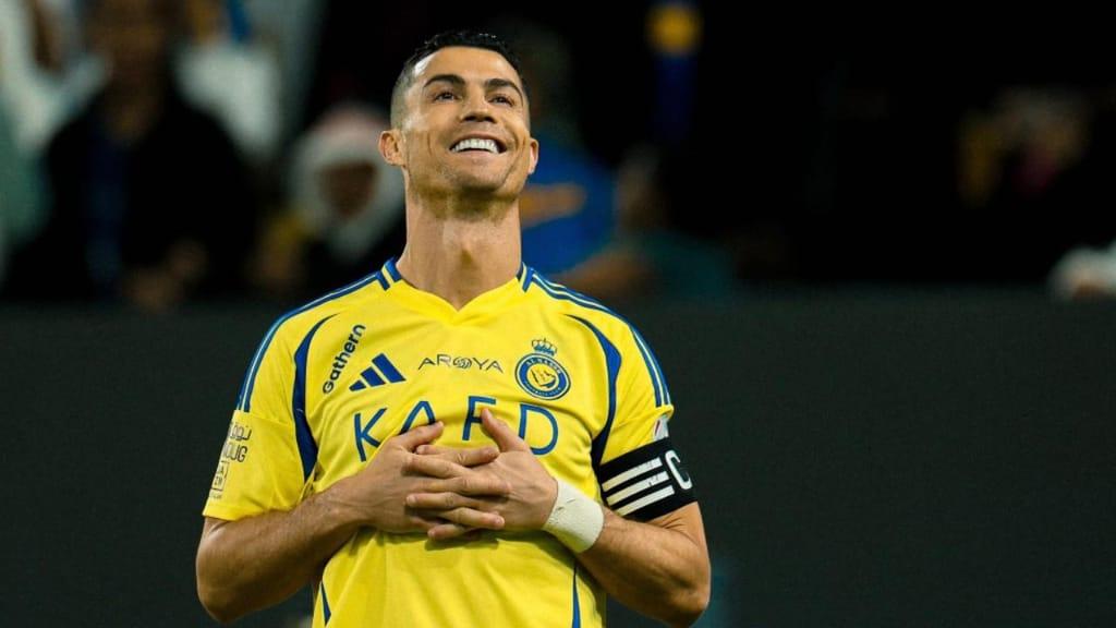 Cristiano Ronaldo bisa pelo Al Nassr, frente ao Damac