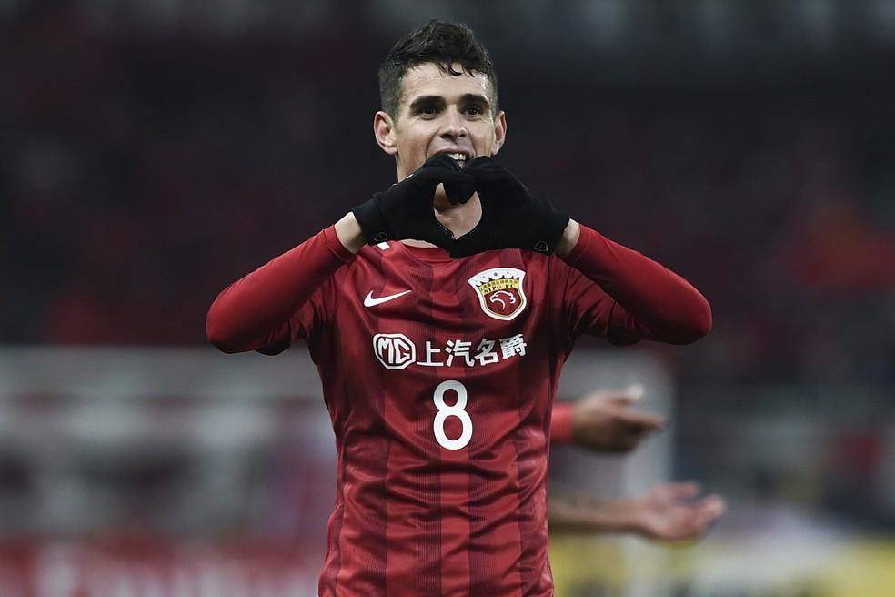 Oscar Shangai SIPG Liga dos Campeões da Ásia