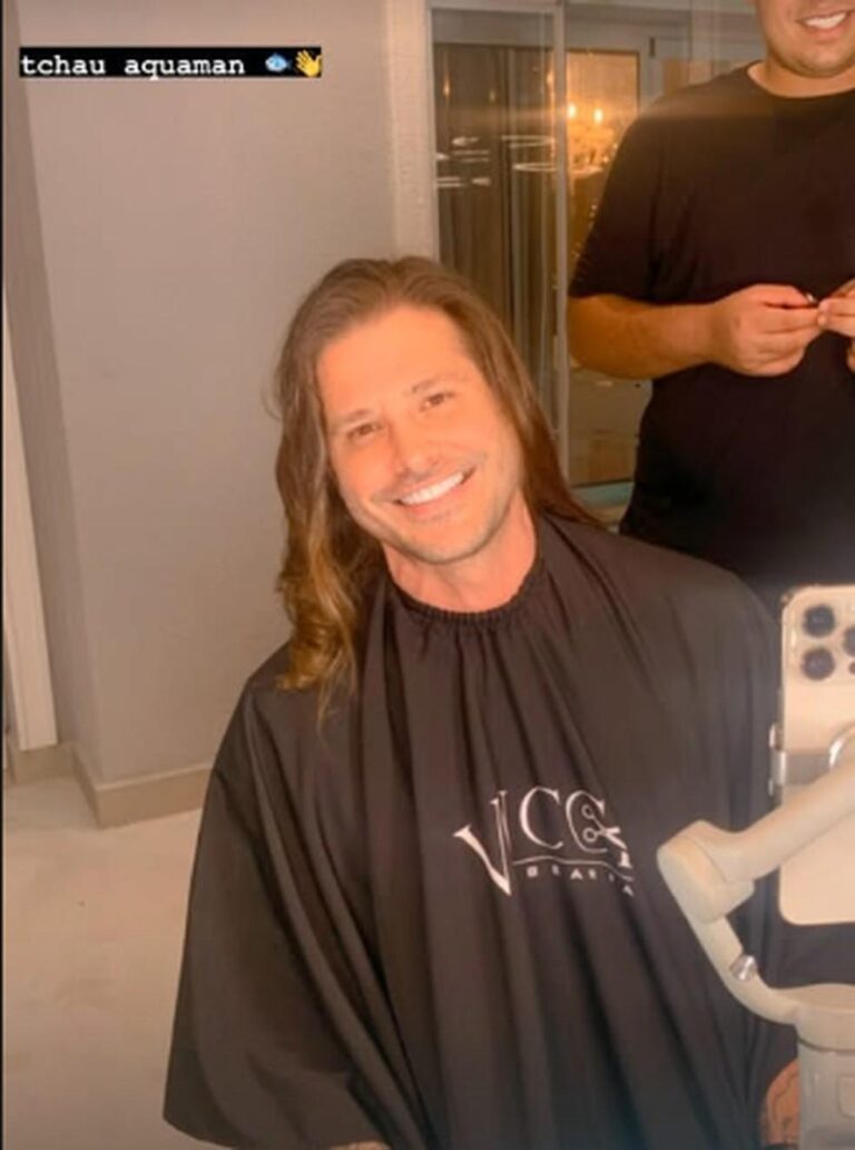 Dado Dolabella corta cabelo após incentivo da família: transformação surpreende seguidores