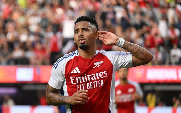 Arteta descarta saída de Gabriel Jesus do Arsenal: “Sem sentido”