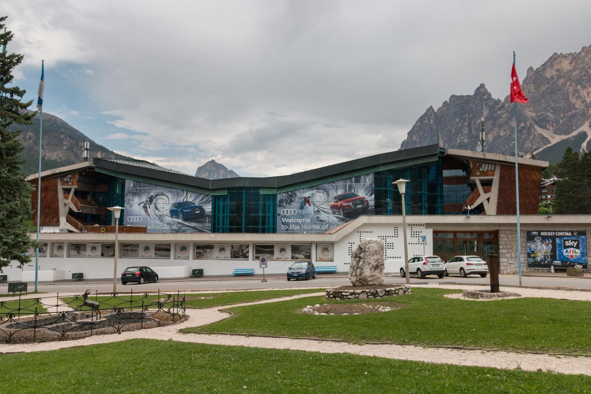 Stadio del Ghiaccio em Cortina d’Ampezzo