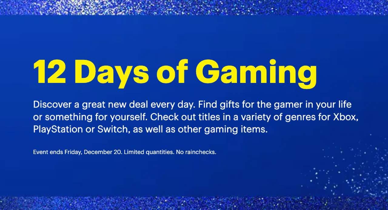 Best Buy 12 Days of Gaming