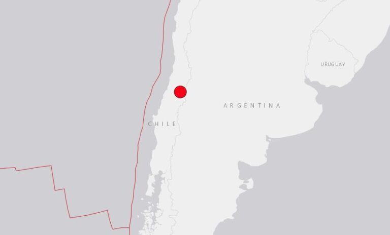 Forte terremoto de magnitude 6,4 é sentido no Chile e em Santiago