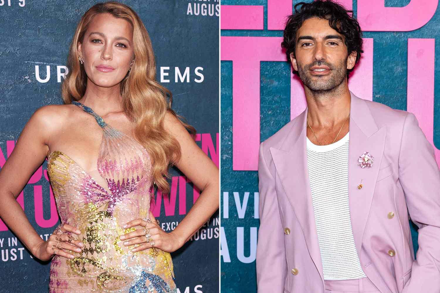 Blake Lively e Justin Baldoni na Premiere de 'It Ends With Us' em Nova York