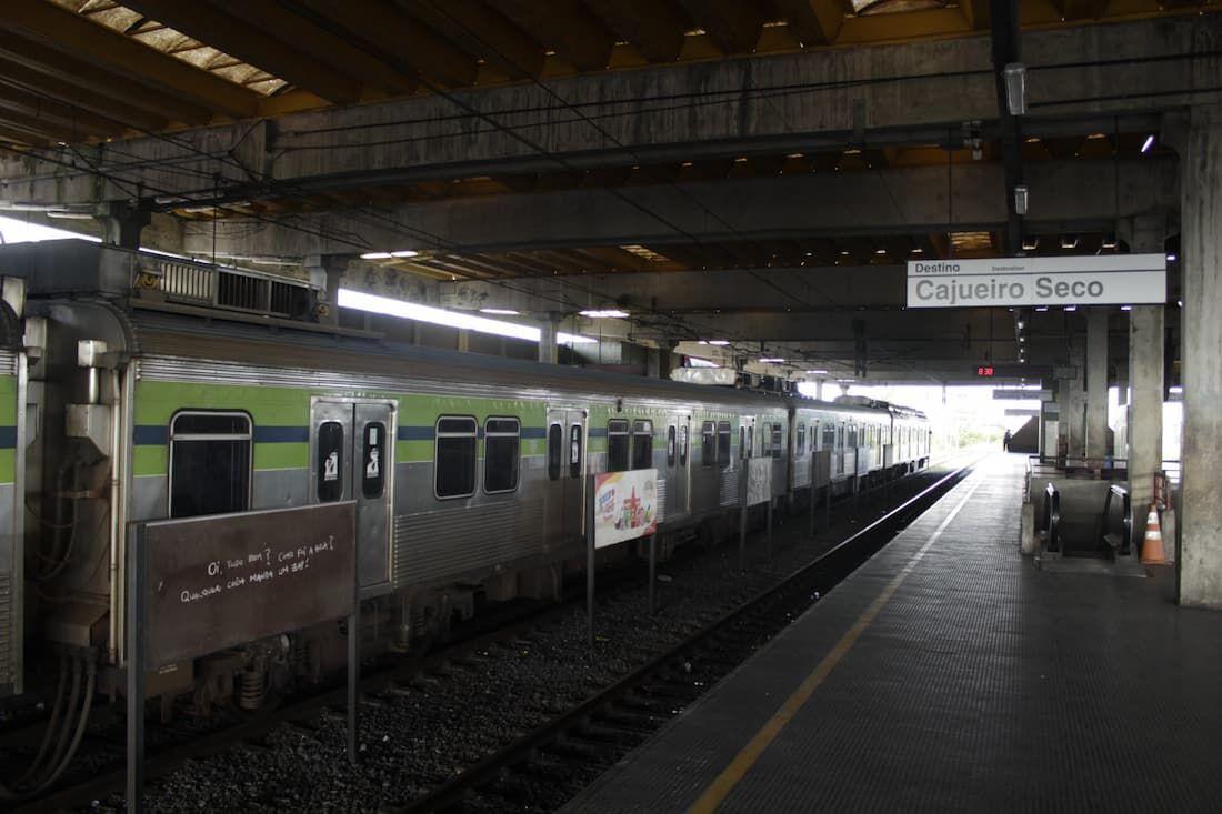 Ramal Jaboatão do Metrô do Recife está paralisado