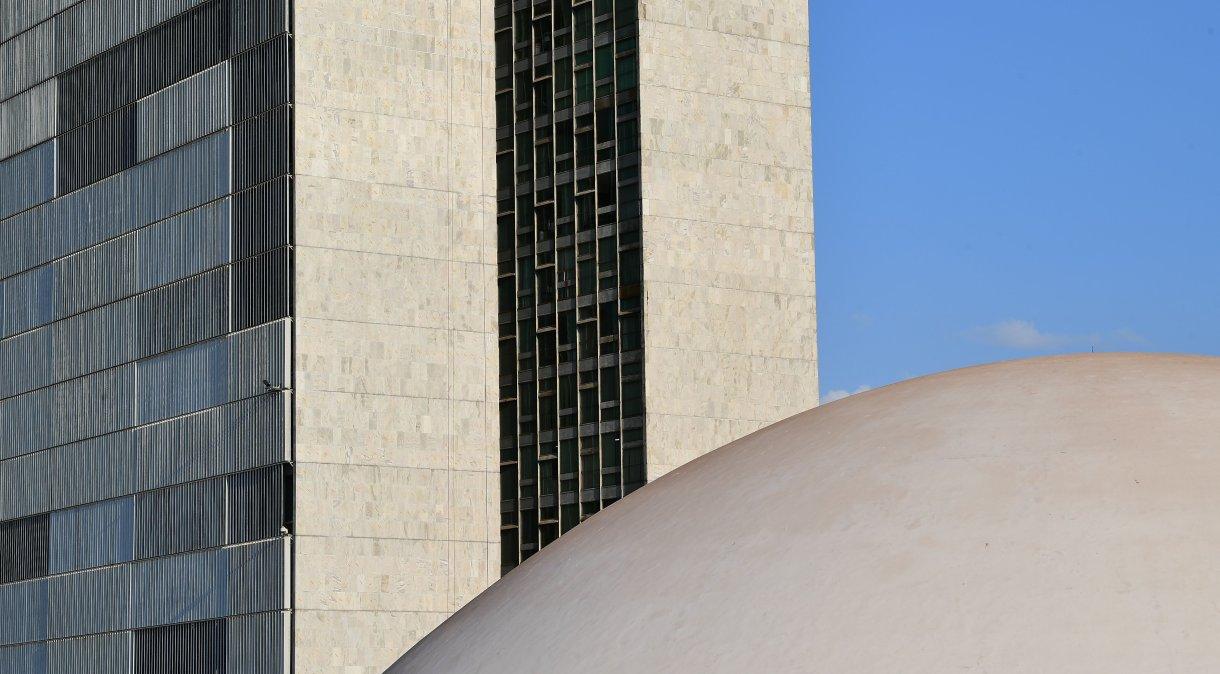 Fachada do Palácio do Congresso Nacional