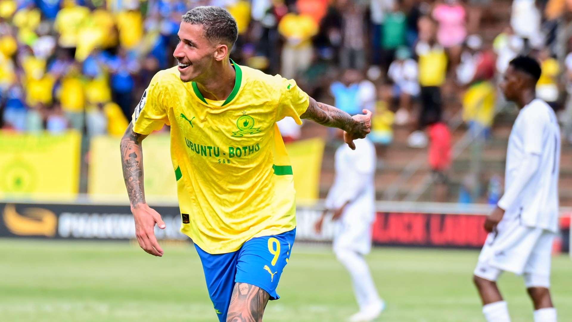 Arthur Sales, Richards Bay vs Mamelodi Sundowns, December 2024.