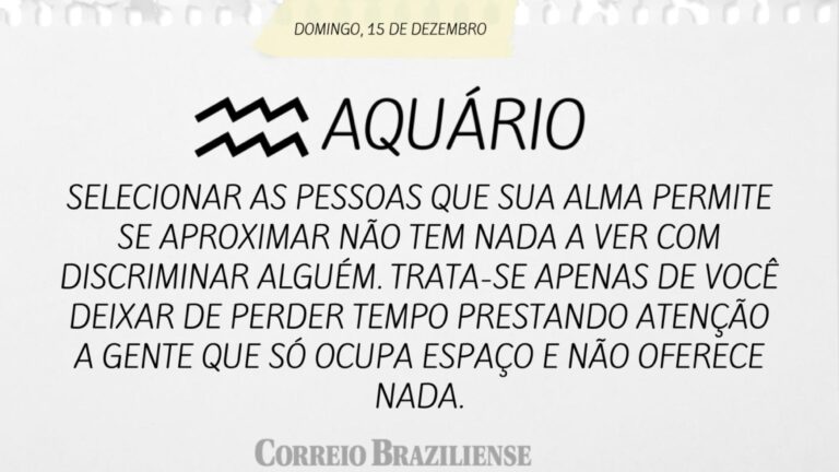 Horóscopo do Dia: Previsões para 15 de Dezembro de 2024