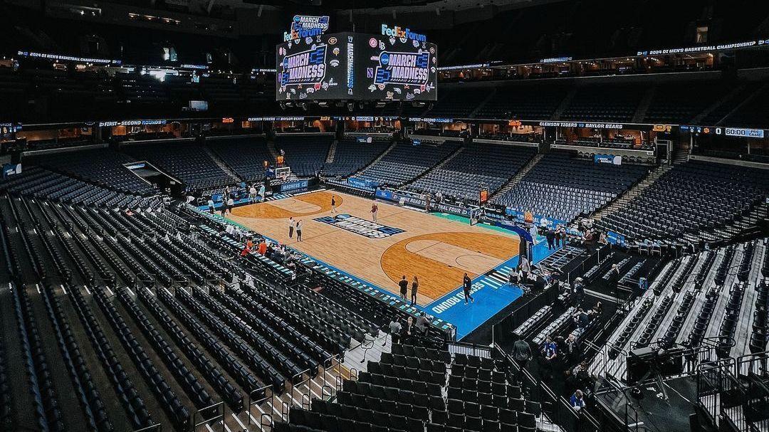 Arena FedExForum, casa do Memphis Grizzlies.