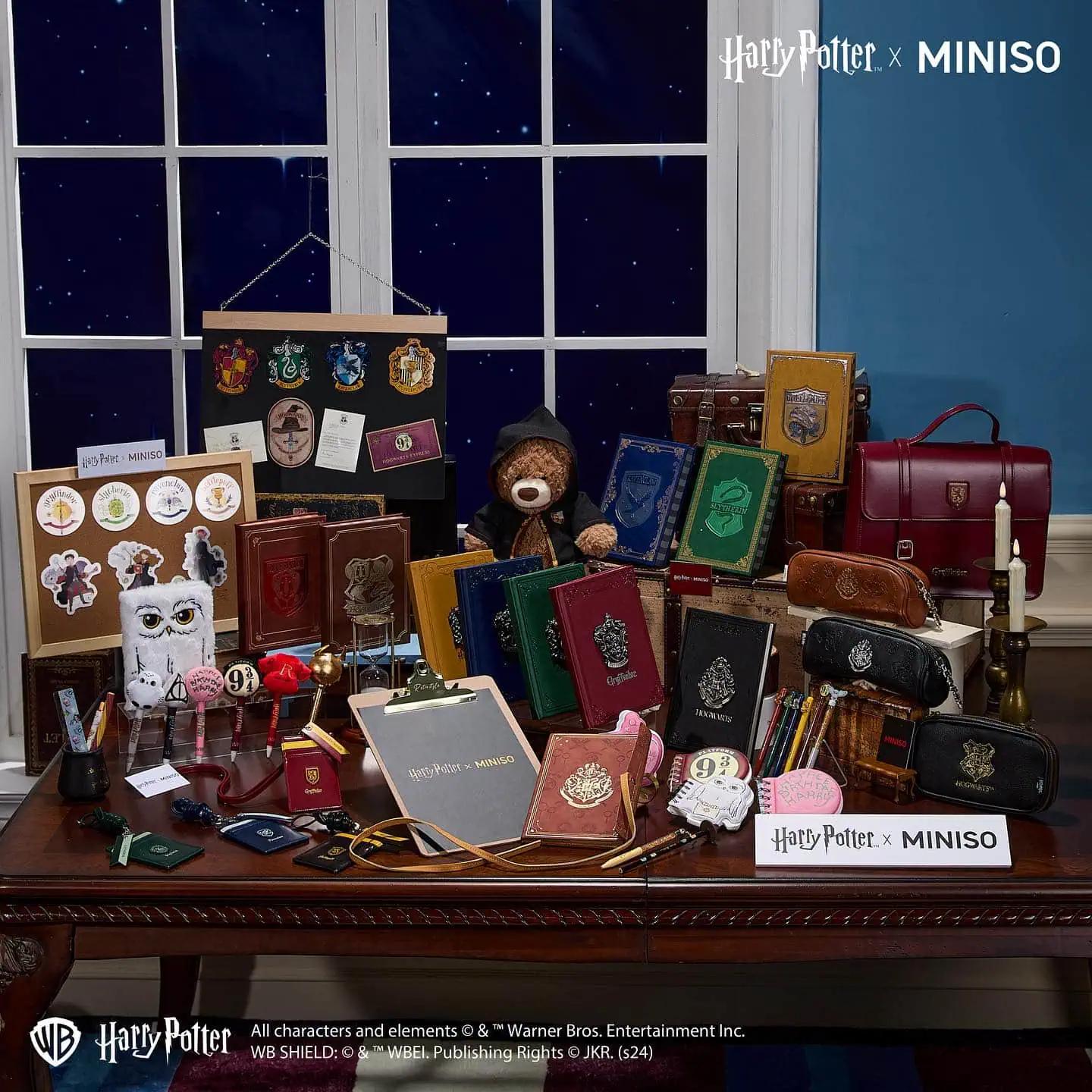 Coleção Harry Potter da MINISO