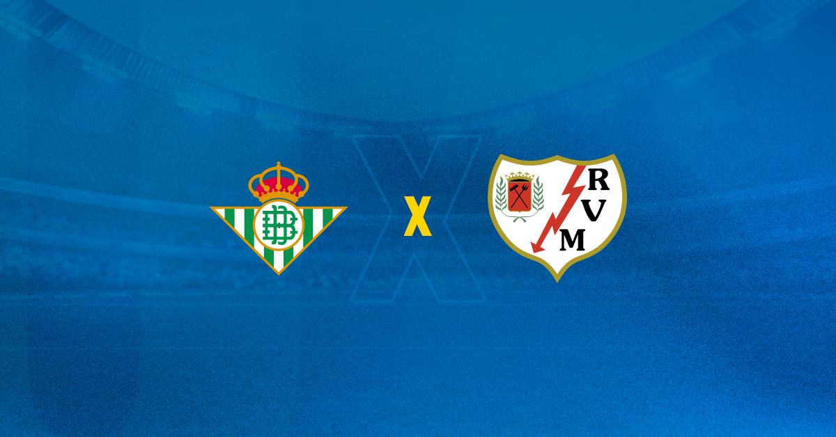 Escudos de Real Betis x Rayo Vallecano