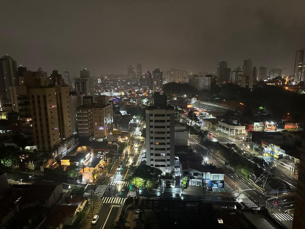 Chuva em Campinas nesta quinta-feira