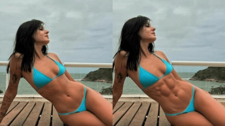 Ana Castela exibe corpo bronzeado e brinca com edição de fotos