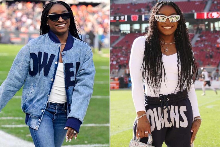 Simone Biles Brilha nas Arquibancadas e Apoia Marido em Jogo do Chicago Bears