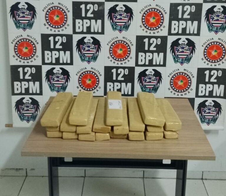 Adolescente Apreendida com 240 kg de Drogas em Ônibus no MA