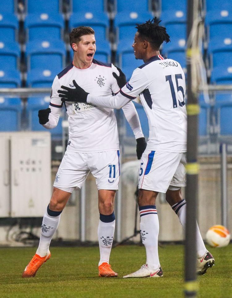 Bongani Zungu durante sua passagem pelo Rangers