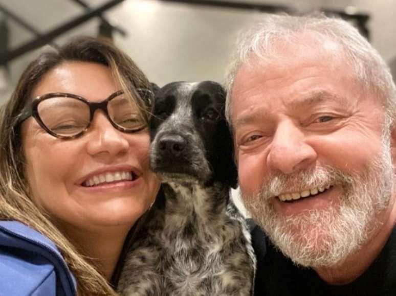 Janja da Silva e Luiz Inácio Lula da Silva