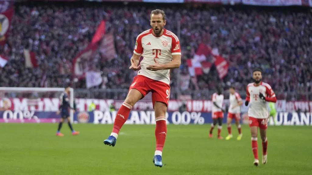 Bayern x Leipzig Aposte no gol de Harry Kane na Superbet