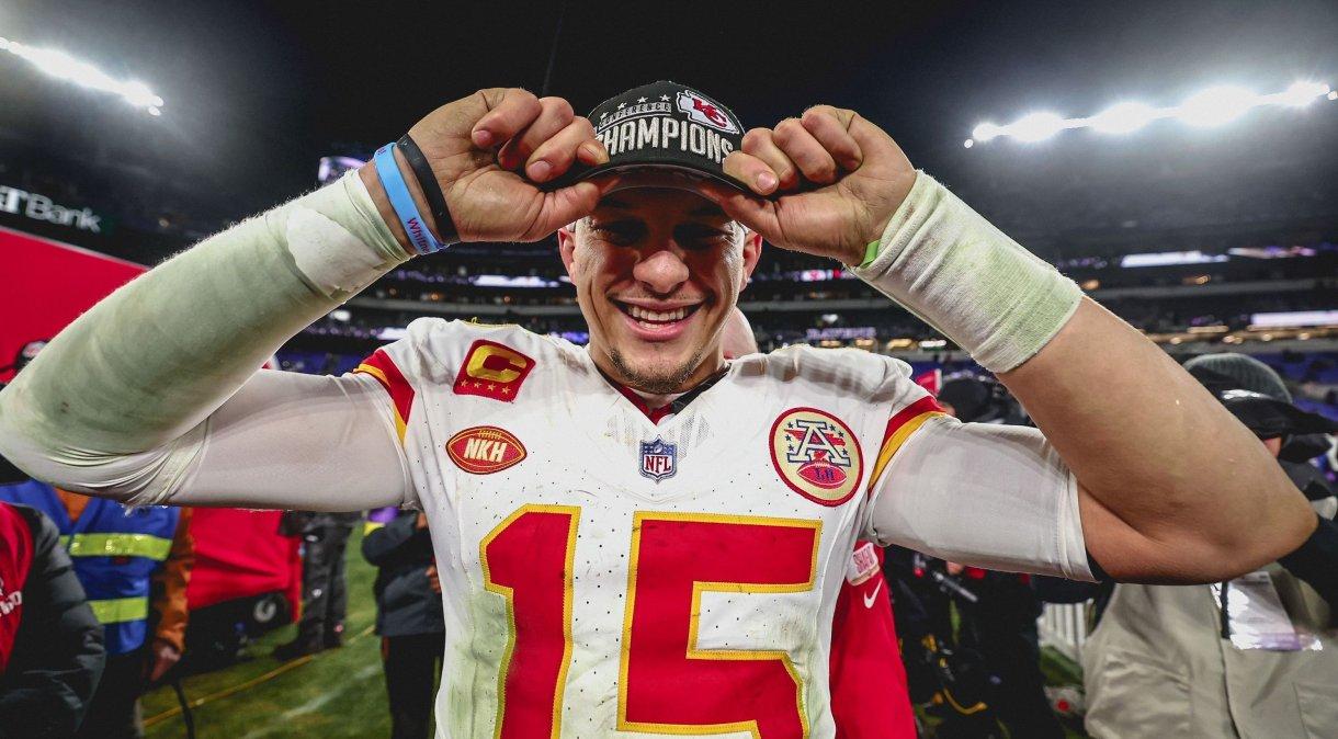 Patrick Mahomes é o craque do Chiefs.