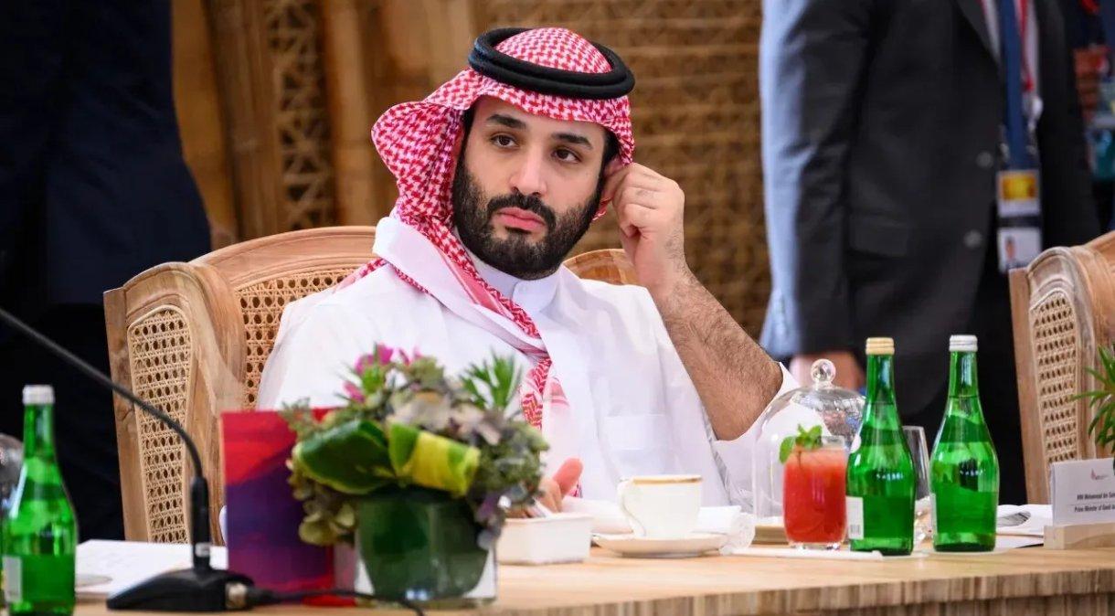 Príncipe herdeiro saudita Mohammed bin Salman