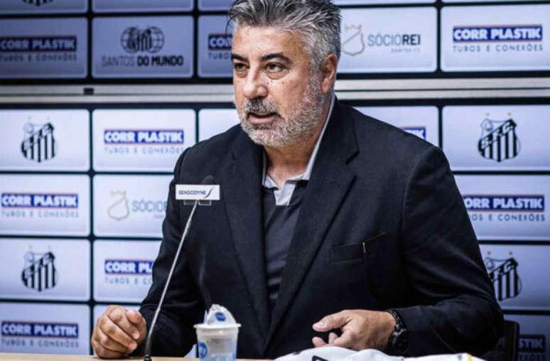 Alexandre Gallo, executivo de futebol do Santos