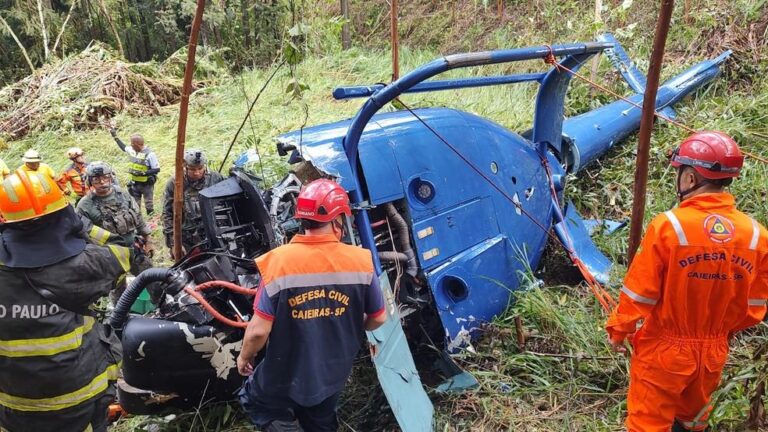 Sobrevivente da Queda de Helicóptero em SP: Piloto e Menina de 12 Anos Lutam pela Vida