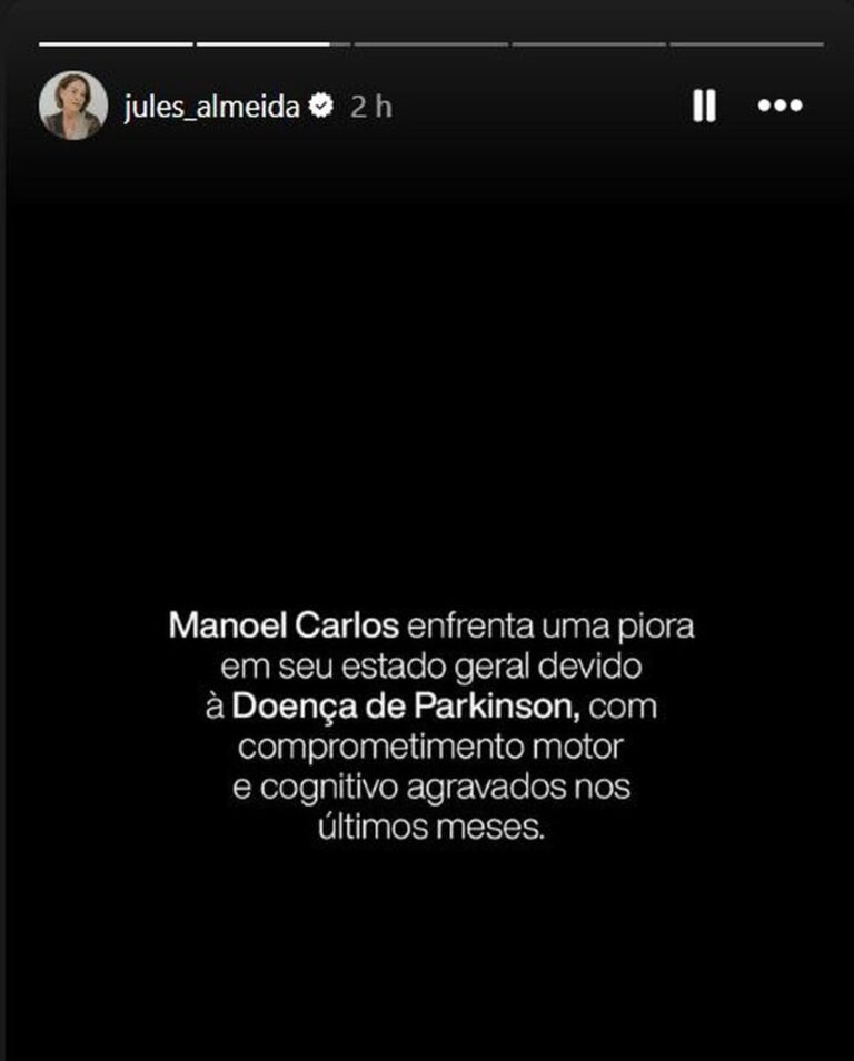 Manoel Carlos: Estado de Saúde Delicado e Afirmações da Família