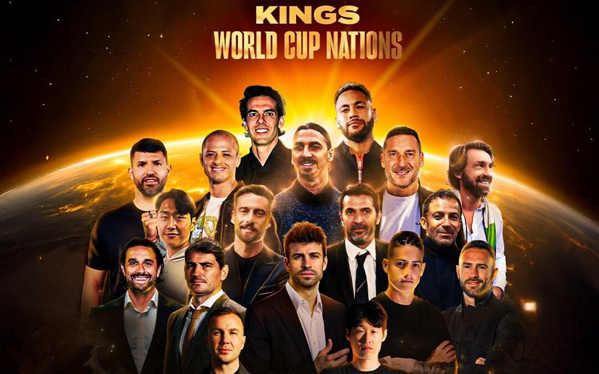 Divulgação da Kings World Cup of Nations que será disputada na Itália