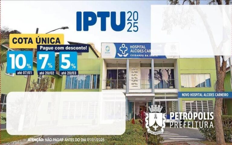 Petrópolis Implementa Sistema para Regularizar Distribuição de Carnês de IPTU