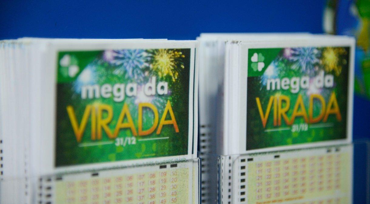 Prêmio total da Mega da Virada 2024 foi de R$ 635 milhões.