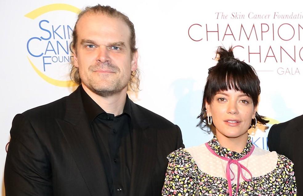 Lily Allen e David Harbour