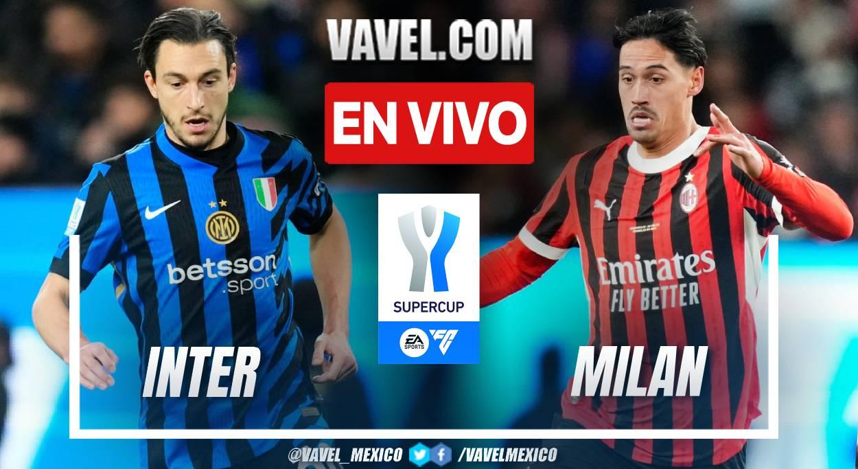 Inter vs Milan EN VIVO hoje (2-2).