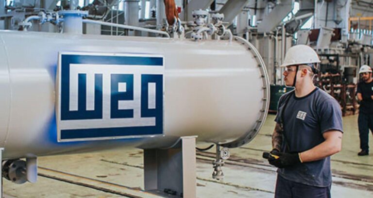 WEG (WEGE3) ultrapassa Vale (VALE3) e se torna a 3ª maior empresa da B3