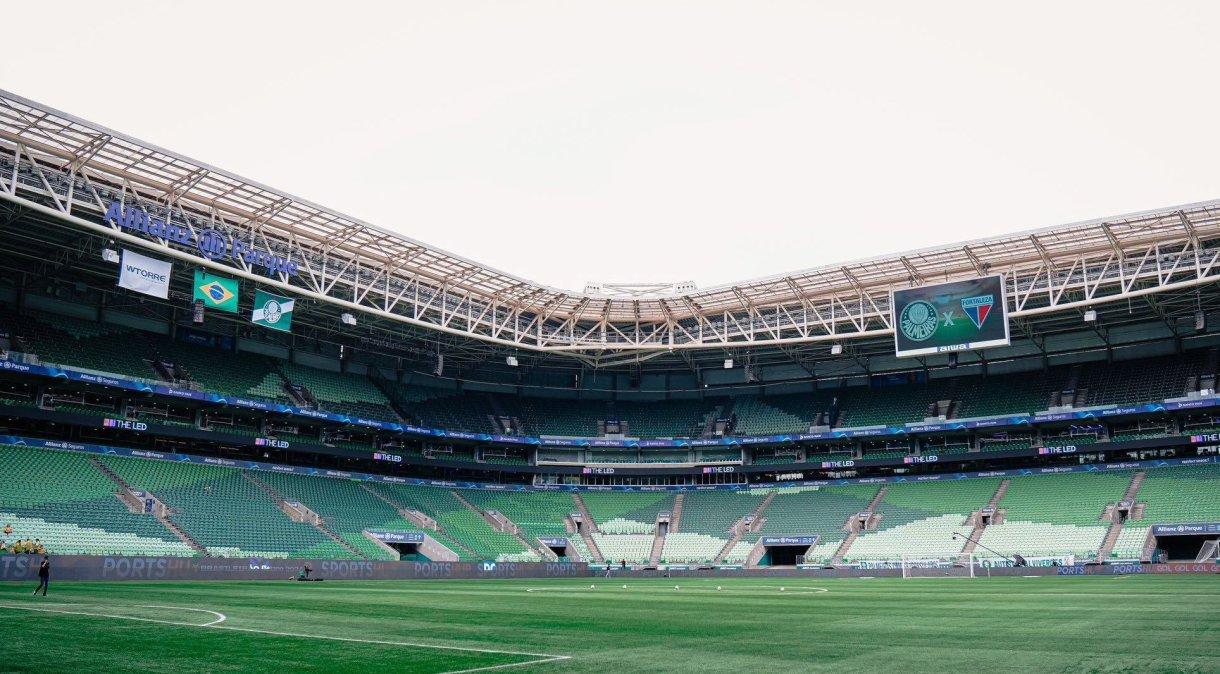 Allianz Parque, casa do Palmeiras, em São Paulo