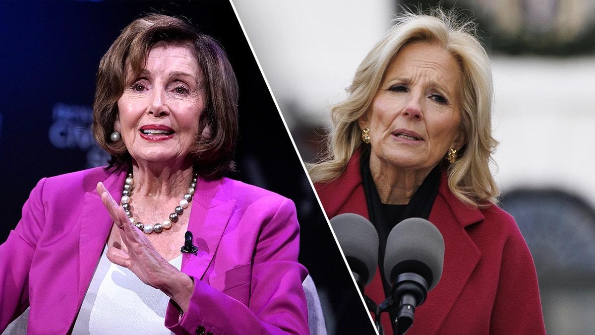 Jill Biden e Nancy Pelosi
