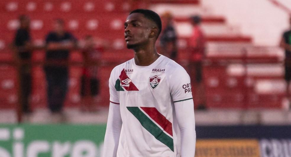 Loiola, do Fluminense, em ação na Copinha