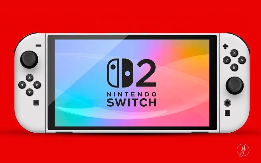 Mockup do Nintendo Switch 2