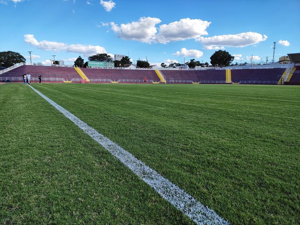 Estádio Alfredo de Castilho, em Bauru, Noroeste